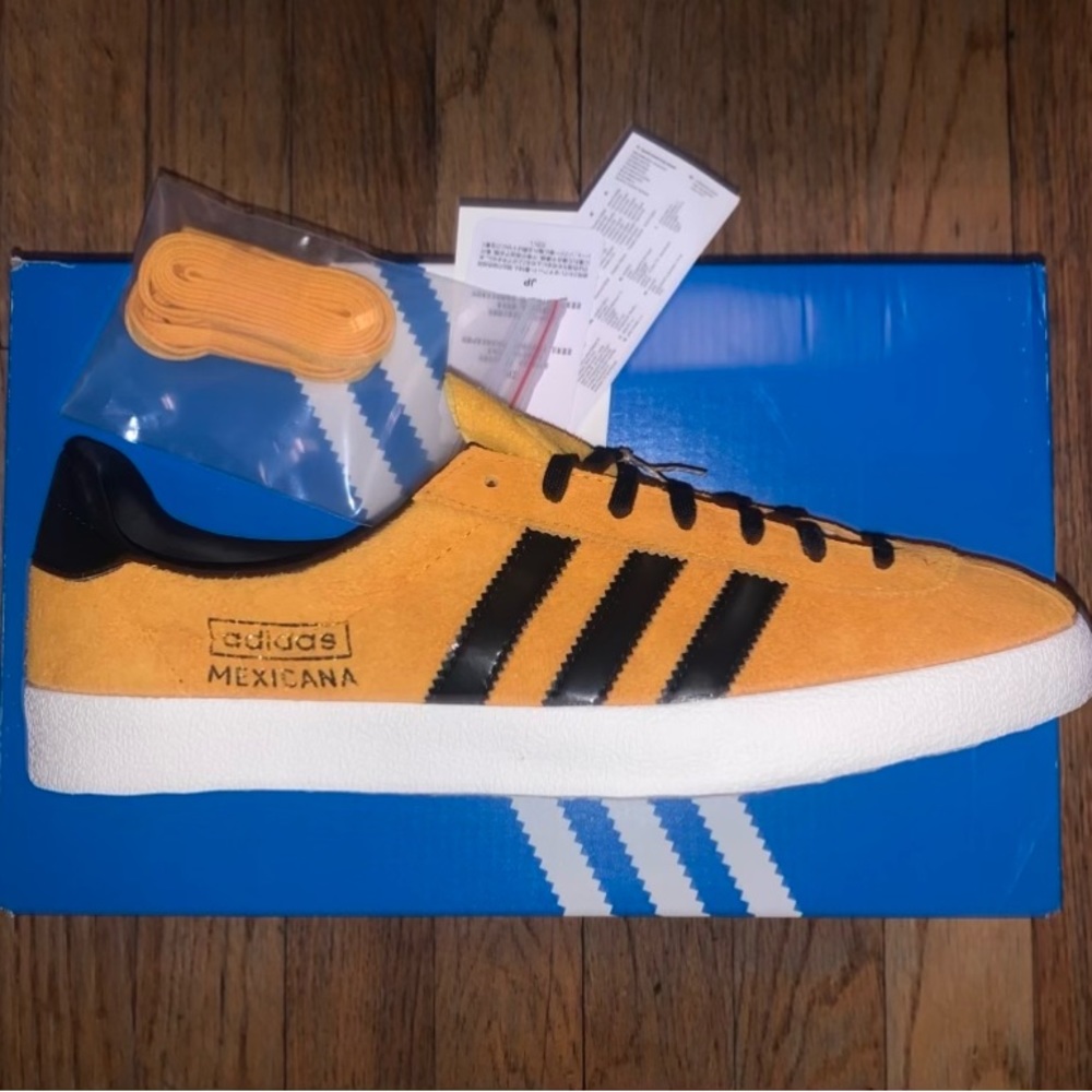 New Adidas “Mexicana” unisex shoes in original box.